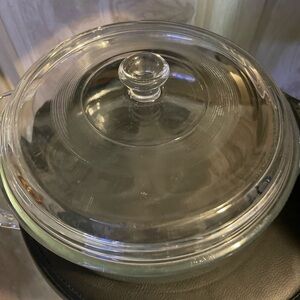 Glass Cookware with Lid